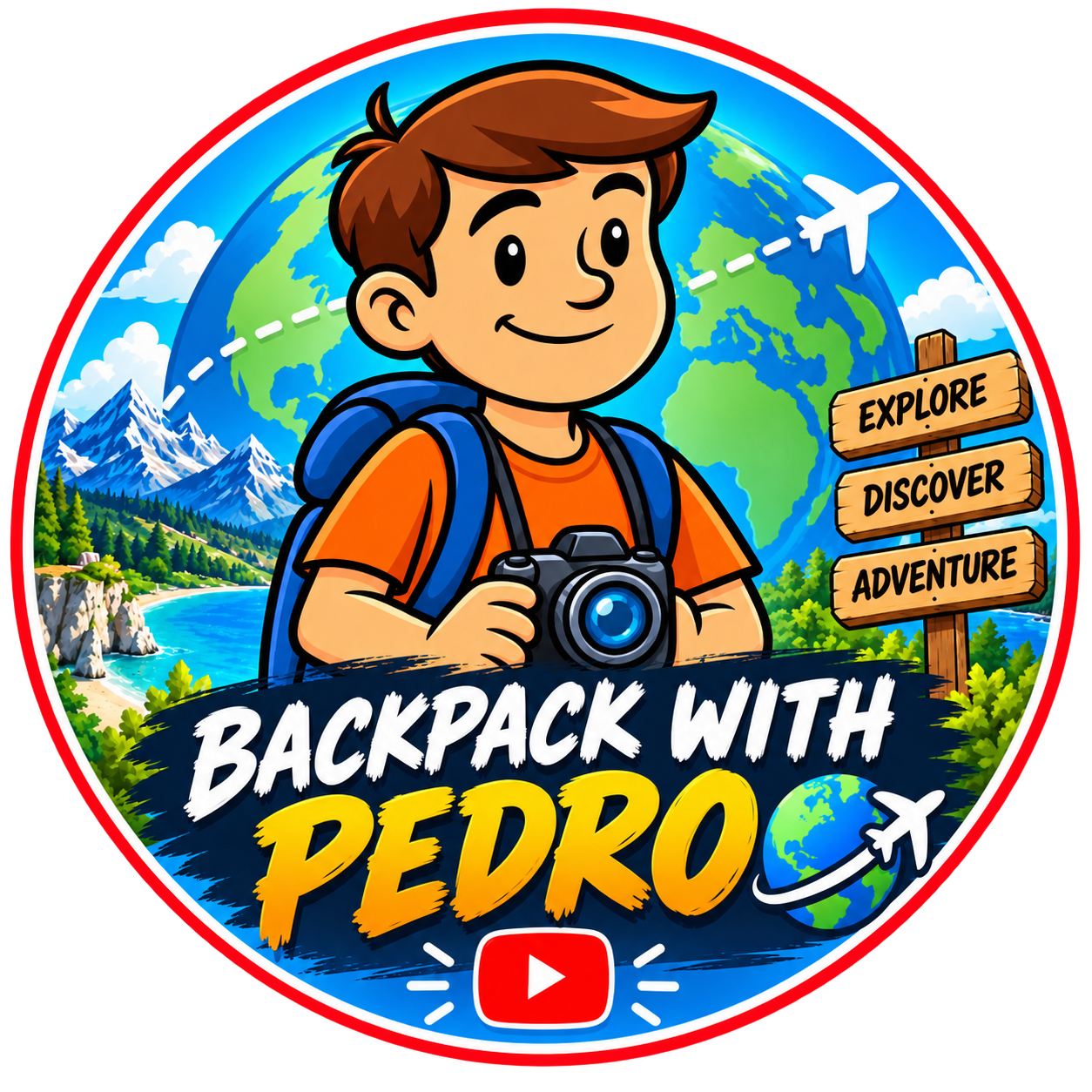 Backpack with Pedro